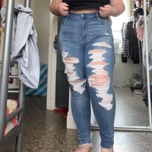 COPY - American eagle skinny distressed jeggings …